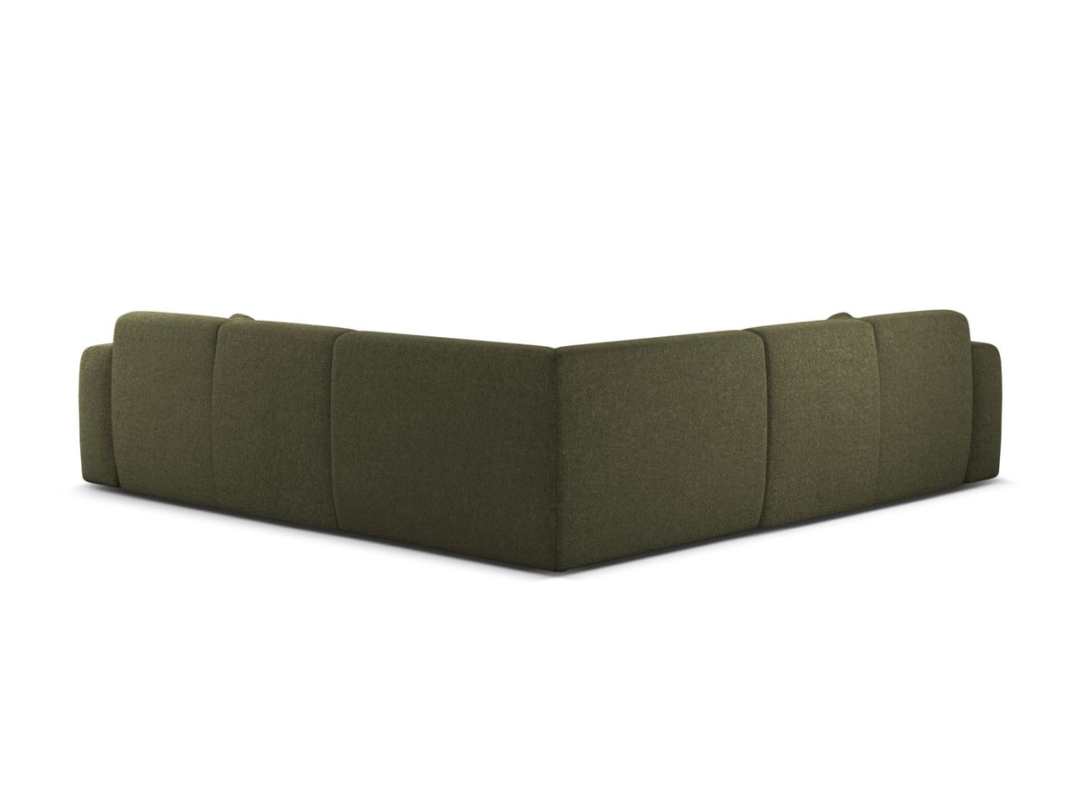 5-Sitzer Ecksofa Symmetric Molino in Green-Eden präsentiert im Onlineshop von KAQTU Design AG. Ecksofa ist von Micadoni