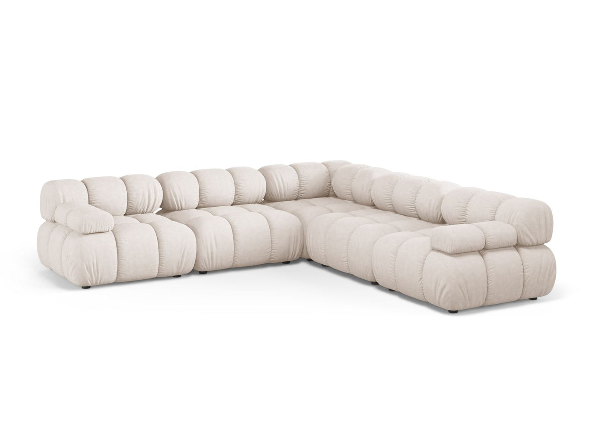 5-Sitzer Ecksofa Symmetric Bellis in Beige-Liberty präsentiert im Onlineshop von KAQTU Design AG. Ecksofa ist von Micadoni