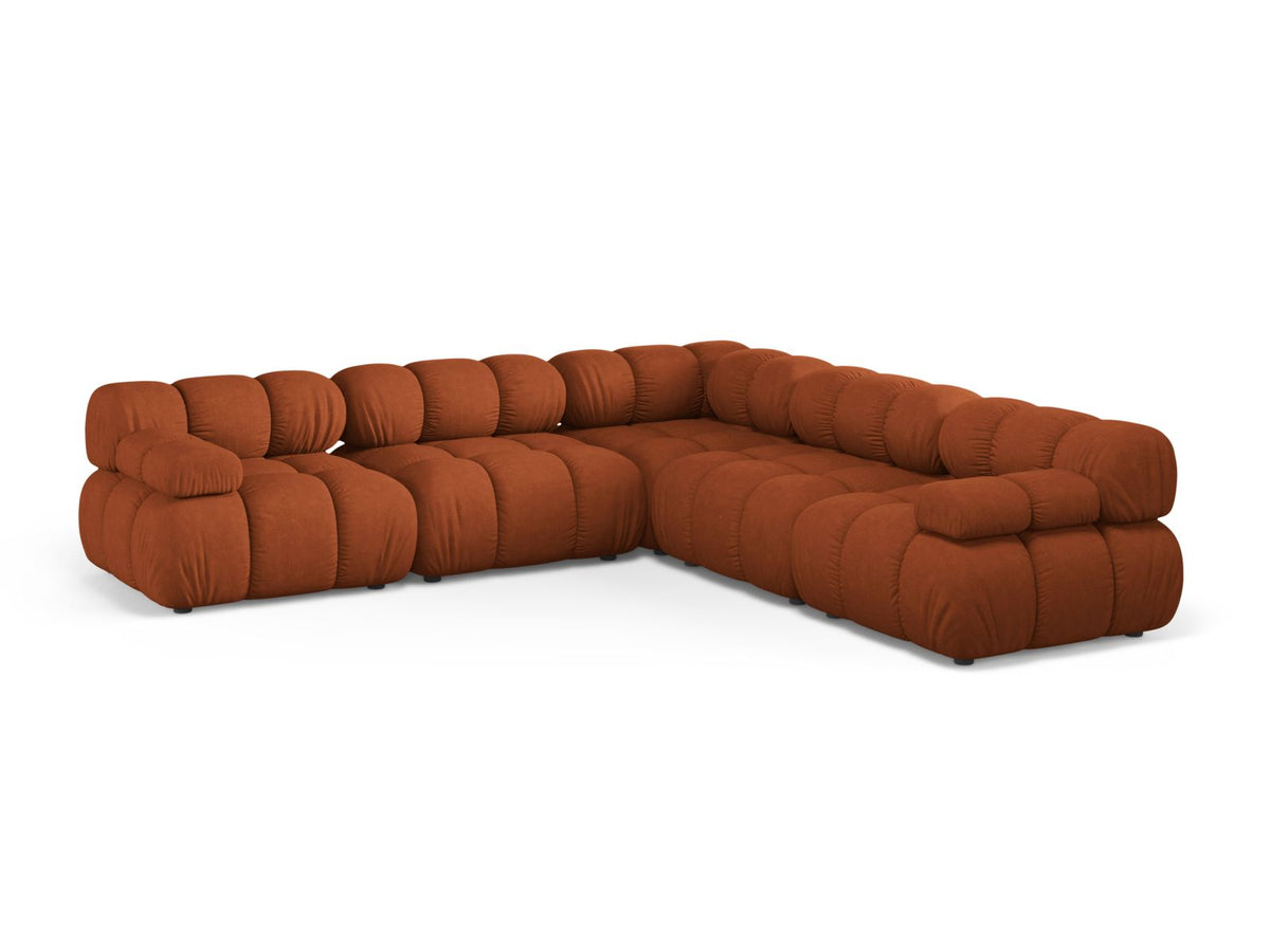 5-Sitzer Ecksofa Symmetric Bellis in Brick-Liberty präsentiert im Onlineshop von KAQTU Design AG. Ecksofa ist von Micadoni
