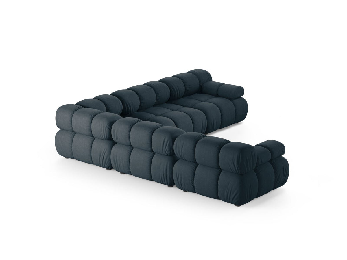 5-Sitzer Ecksofa Symmetric Bellis in Deep Petrol-Liberty präsentiert im Onlineshop von KAQTU Design AG. Ecksofa ist von Micadoni