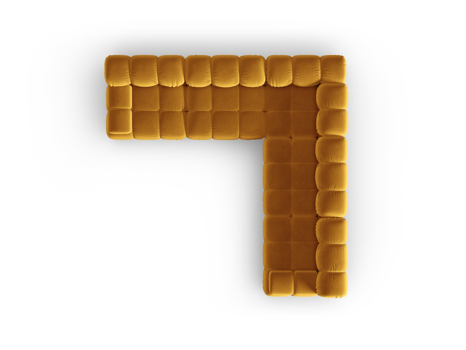 Entdecken Sie das Bellis Velour Ecksofa von Micadoni – ein stilvolles 5-Sitzer Sofa (282 cm) für höchsten Komfort und zeitloses Design.