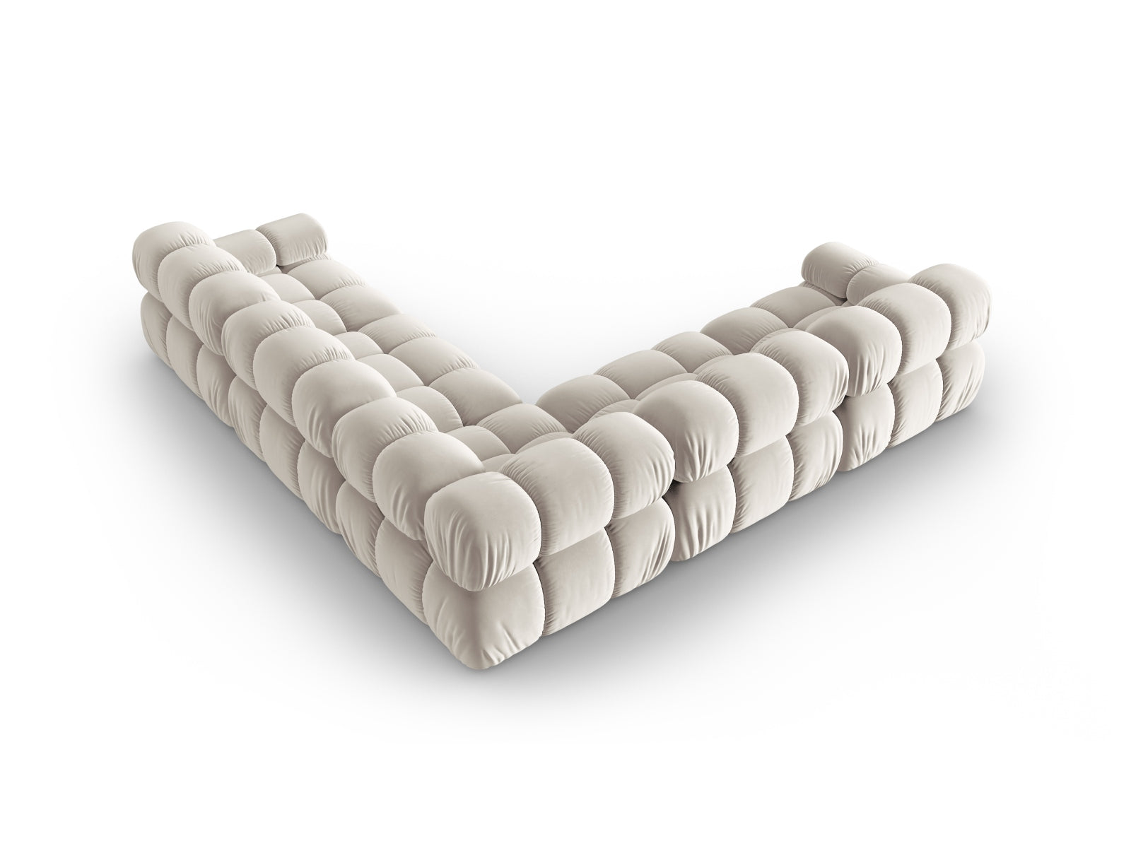 Erleben Sie das Bellis Velour Ecksofa 5 Sitzer von Micadoni – ein elegantes 282 cm Sofa, das höchsten Komfort und zeitloses Design vereint.