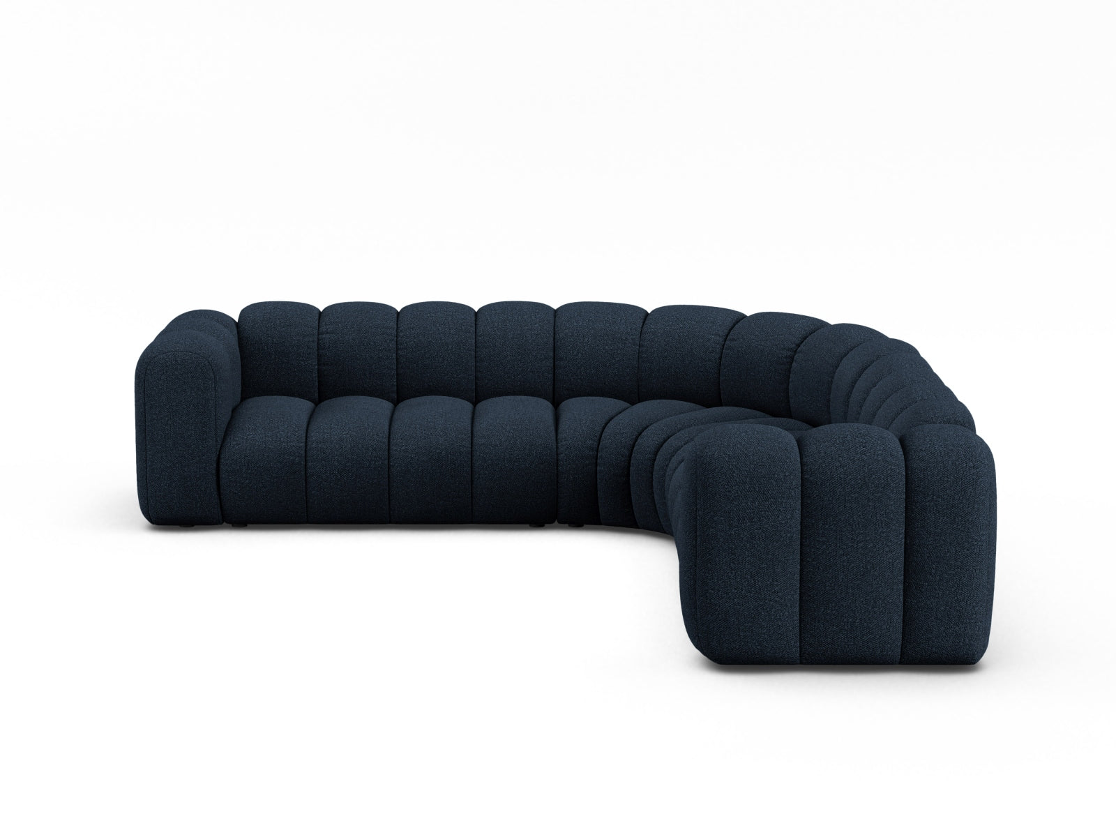 Lupine Modular Symmetrical Ecksofa 6 Sitzer in Dark Blue präsentiert im Onlineshop von KAQTU Design AG. Ecksofa ist von Micadoni