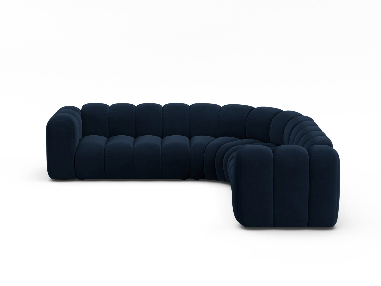Lupine Modular Symmetrical Ecksofa 5 Sitzer in Royal Blue-Salvador präsentiert im Onlineshop von KAQTU Design AG. Ecksofa ist von Micadoni