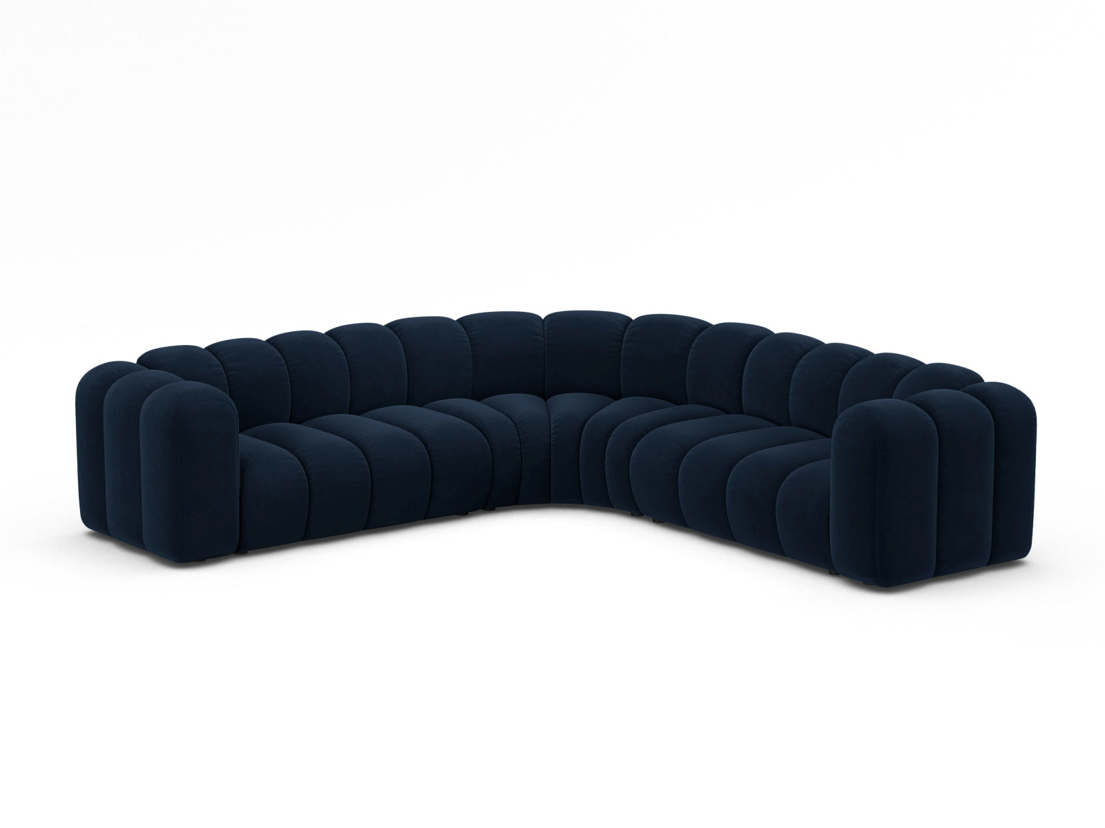 Lupine Modular Symmetrical Ecksofa 6 Sitzer in Royal Blue präsentiert im Onlineshop von KAQTU Design AG. Ecksofa ist von Micadoni