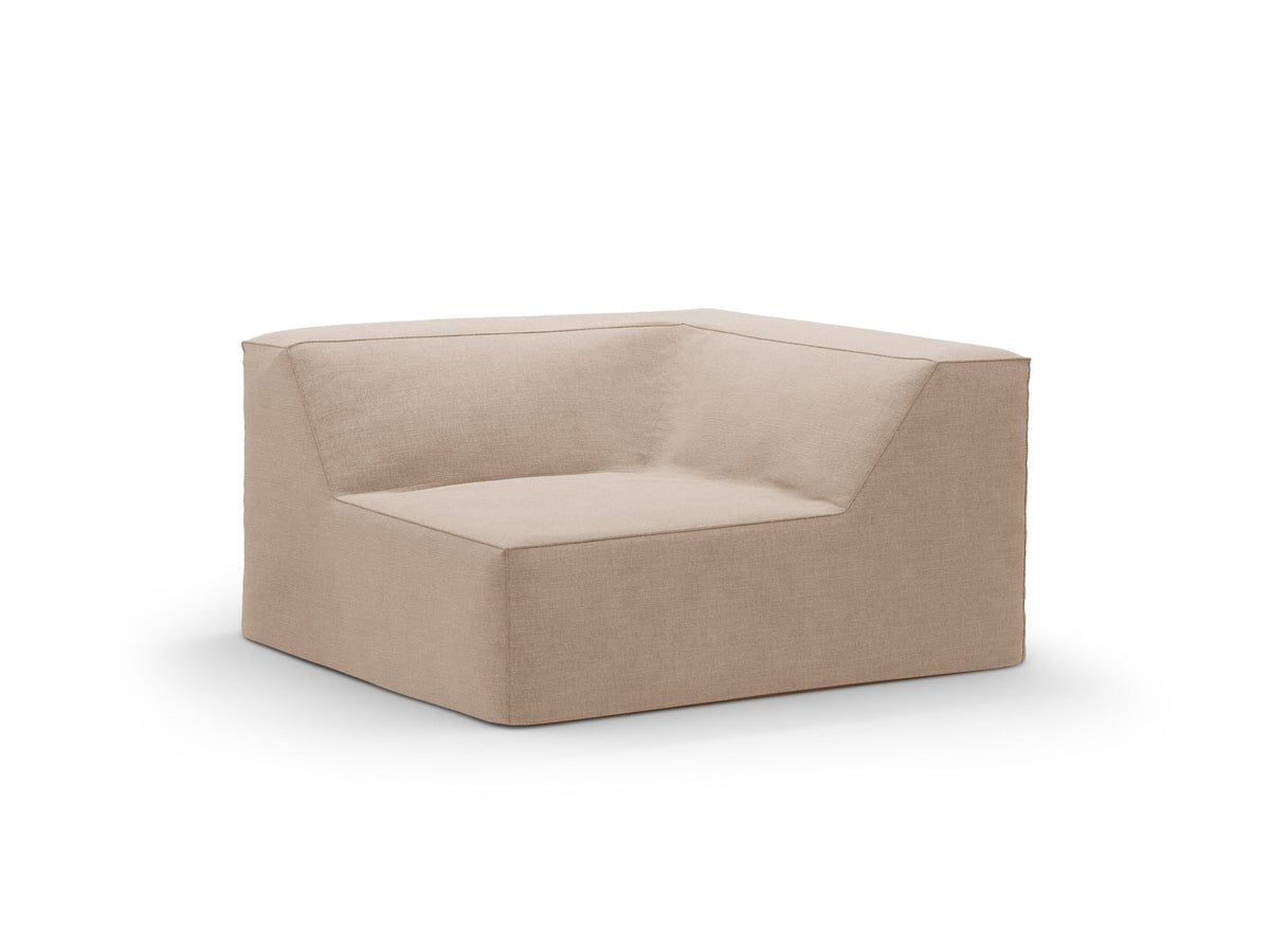 Jodie Corner Modul Cover in Sand-LINS präsentiert im Onlineshop von KAQTU Design AG. Sofa-Zubehör ist von Micadoni
