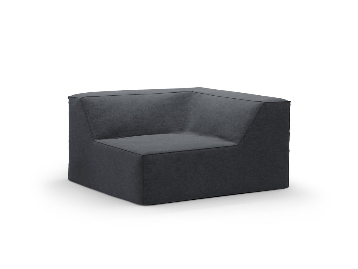 Jodie Corner Modul Cover in Grey und Blue-LINS präsentiert im Onlineshop von KAQTU Design AG. Sofa-Zubehör ist von Micadoni