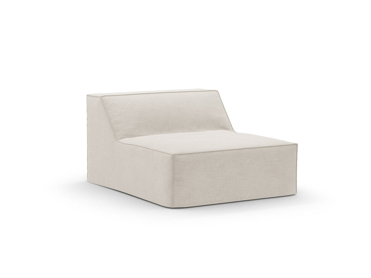 Jodie Modul Armless Cover in Natural-LINS präsentiert im Onlineshop von KAQTU Design AG. Sofa-Zubehör ist von Micadoni