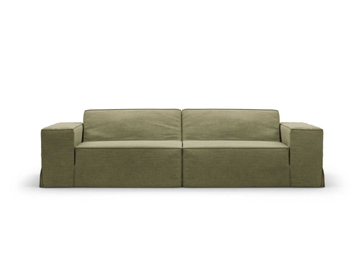 Jodie Sofa Cover in Light Green-LINS präsentiert im Onlineshop von KAQTU Design AG. Sofa-Zubehör ist von Micadoni
