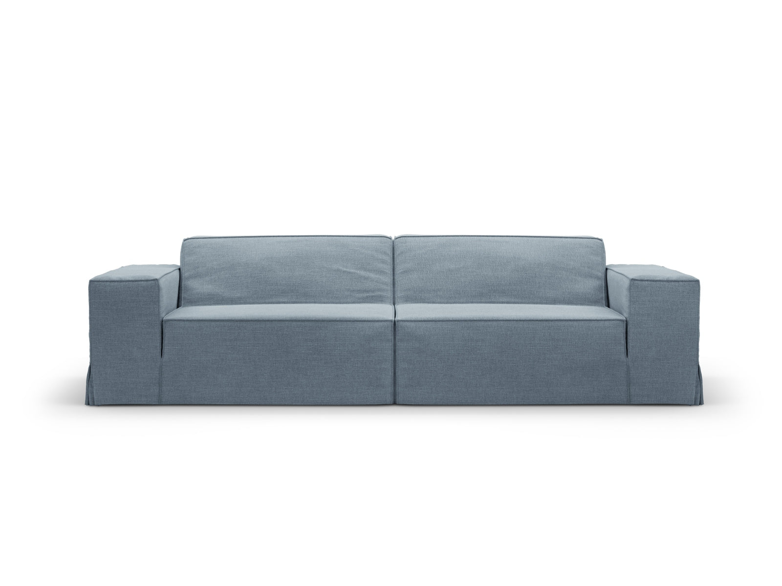 Jodie Sofa Cover in Muted Blue präsentiert im Onlineshop von KAQTU Design AG. Sofa-Zubehör ist von Micadoni