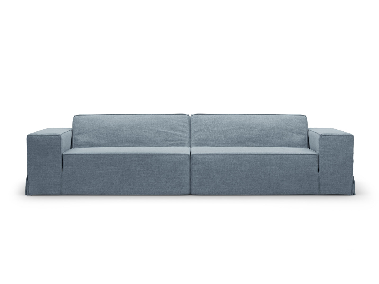 Jodie Sofa Cover in Muted Blue präsentiert im Onlineshop von KAQTU Design AG. Sofa-Zubehör ist von Micadoni