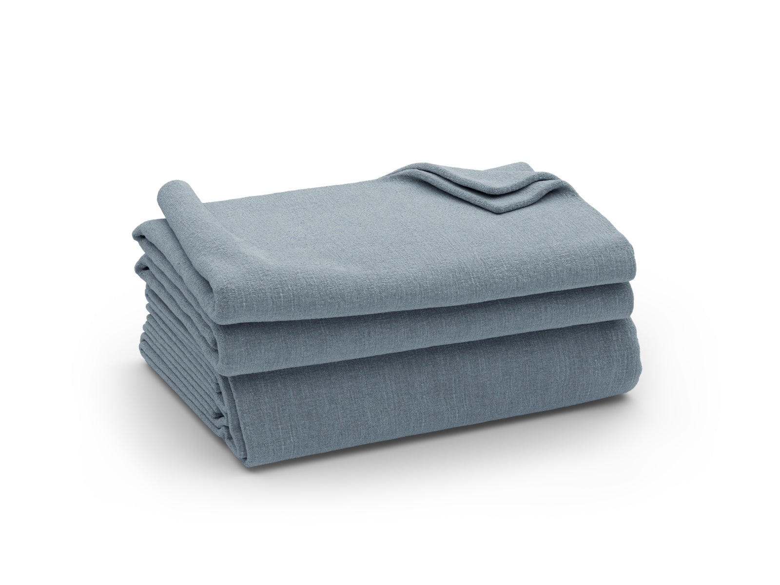 Jodie Pouf Cover in Muted Blue präsentiert im Onlineshop von KAQTU Design AG. Sofa-Zubehör ist von Micadoni