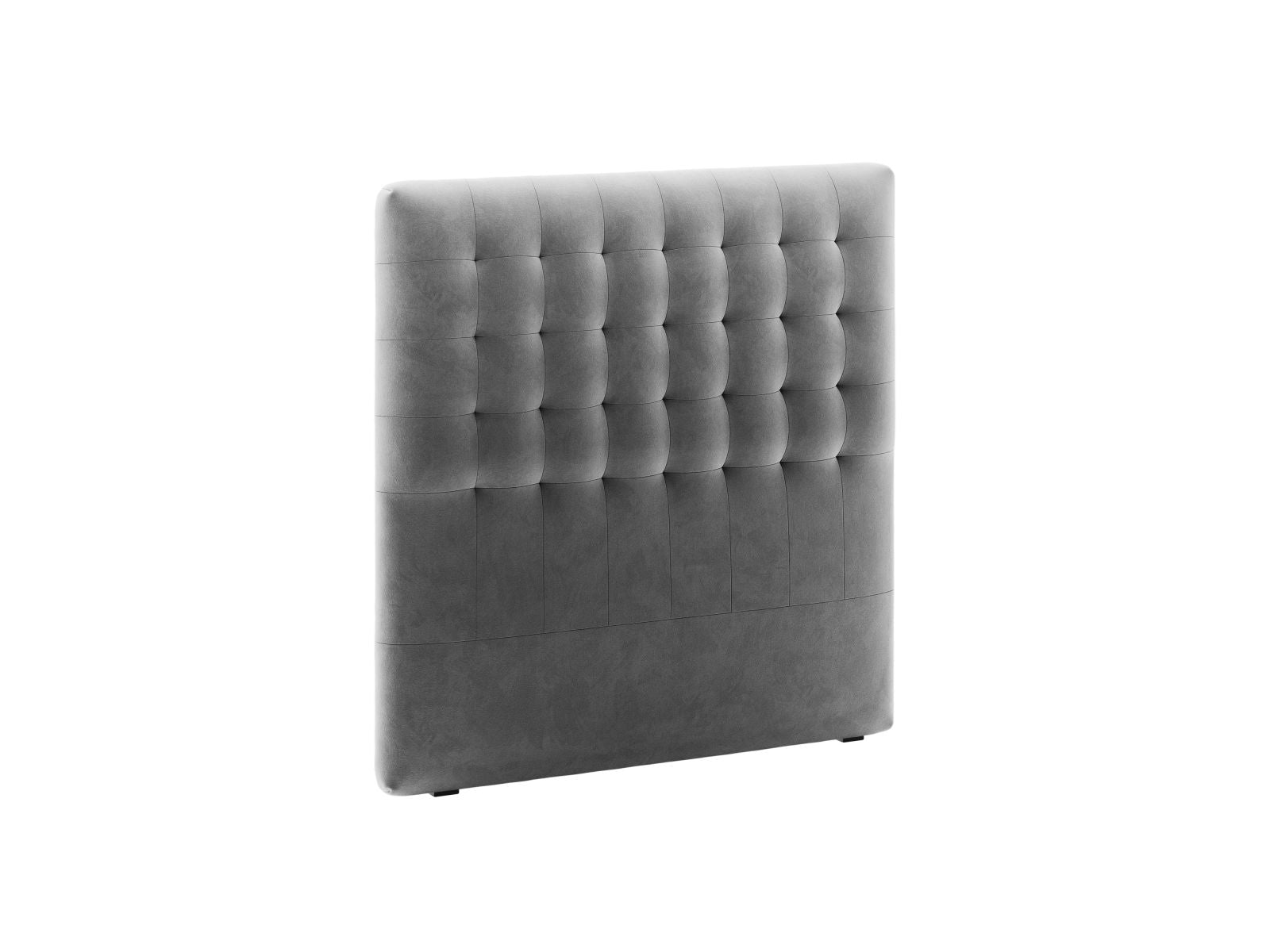 Stylisches Kopfteil Nova 120cm in edlem Grau, perfekt für ein modernes Schlafzimmerdesign und harmonische Einrichtungselemente.