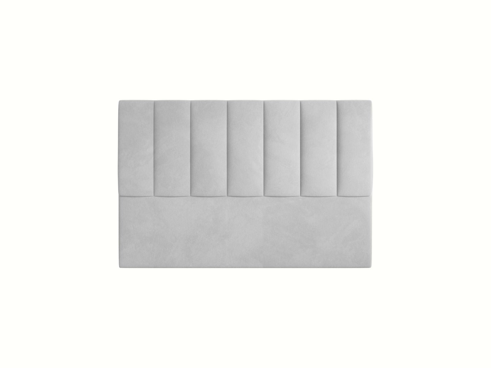 Kopfteil Marl 140cm in Light Grey-Magic Velvet präsentiert im Onlineshop von KAQTU Design AG. Kopfteile ist von Micadoni