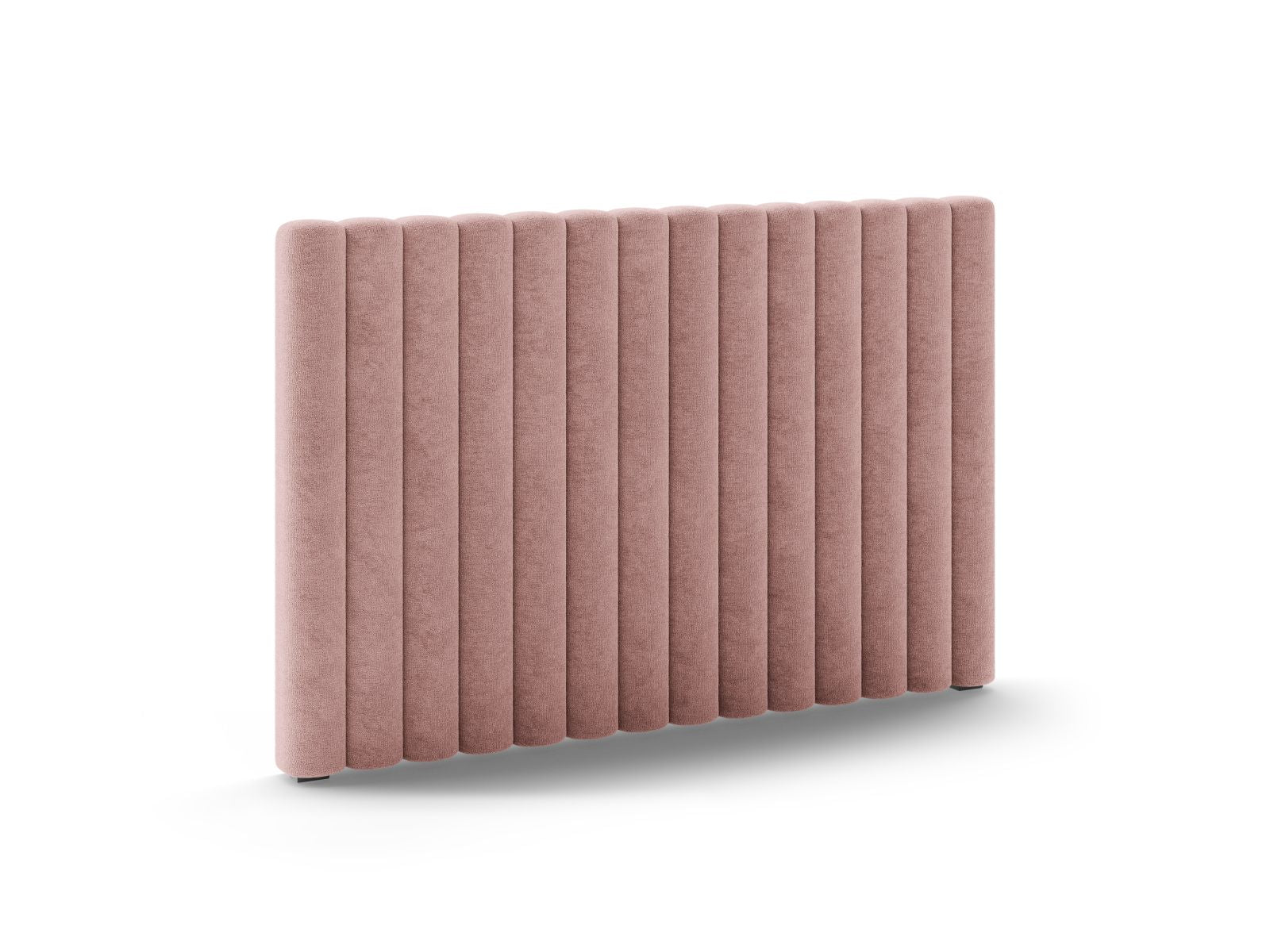 Elegantes Kopfteil Mistero in sanftem Pink, ideal für stilvolle Schlafzimmergestaltung, erhältlich bei KAQTU Design AG.