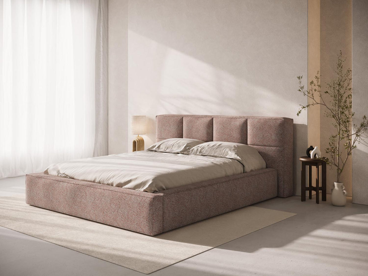 Darren Headboard in Pink Melange-Puente präsentiert im Onlineshop von KAQTU Design AG. Kopfteile ist von Micadoni