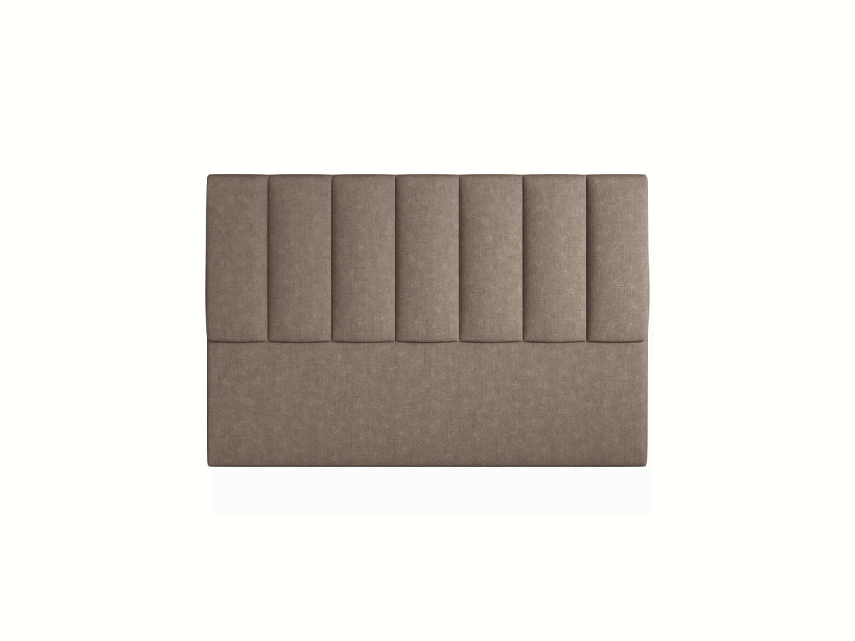 Kopfteil Marl 140cm in Cappuccino-Liberty präsentiert im Onlineshop von KAQTU Design AG. Kopfteile ist von Micadoni