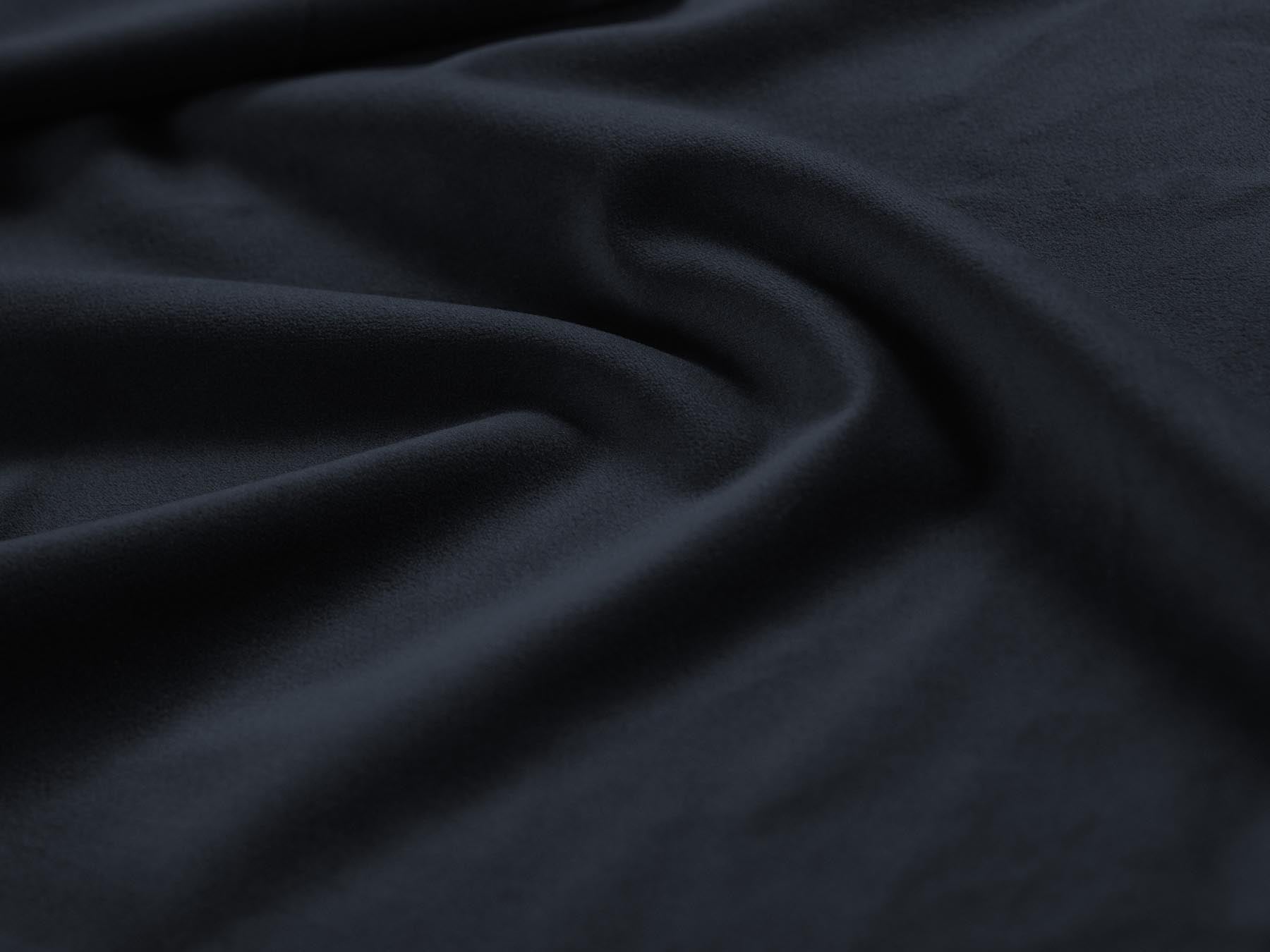 Elegantes Kopfteil Allison in tiefem Blau, 150 cm breit, ideal für zeitgemäße Schlafzimmergestaltung. Hochwertige Verarbeitung von Micadoni.