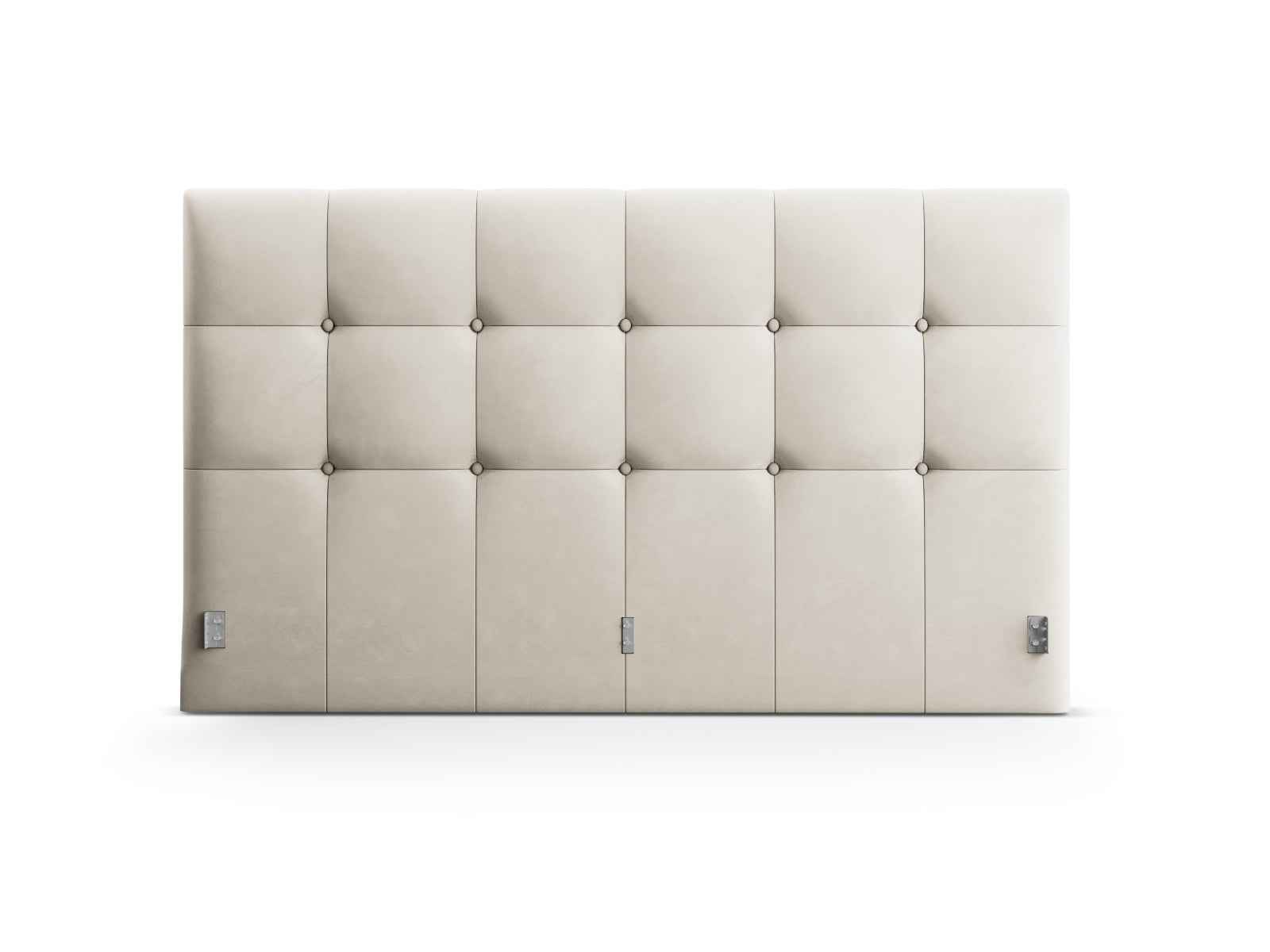 Phaedra Velour Headboard in Dark Beige-Bluvel präsentiert im Onlineshop von KAQTU Design AG. Kopfteile ist von Micadoni