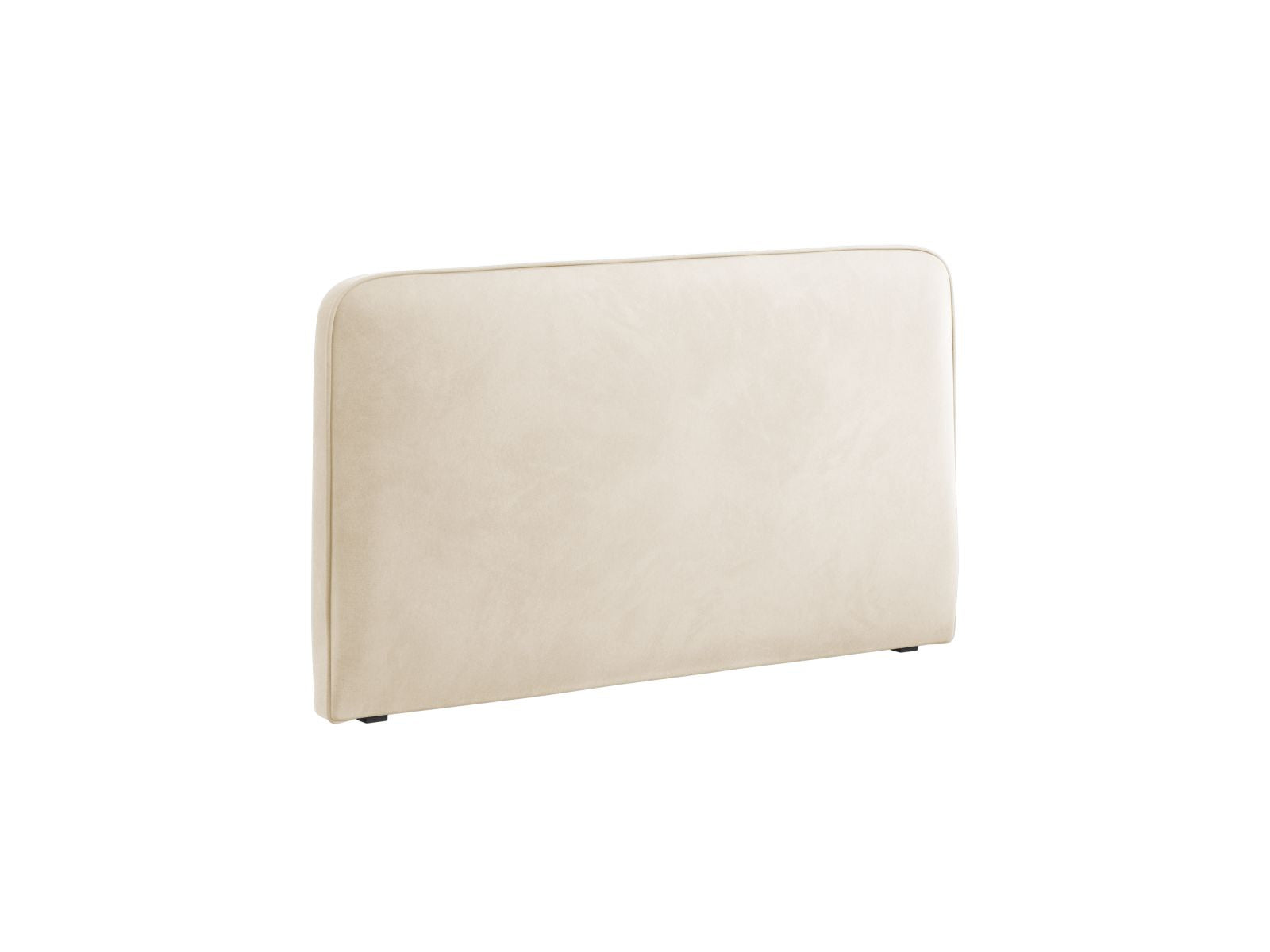 Elegantes Kopfteil Jamie in sanftem Beige, 140 cm breit, ideal für stilvolle Schlafzimmergestaltung. Hochwertige Verarbeitung von Micadoni.