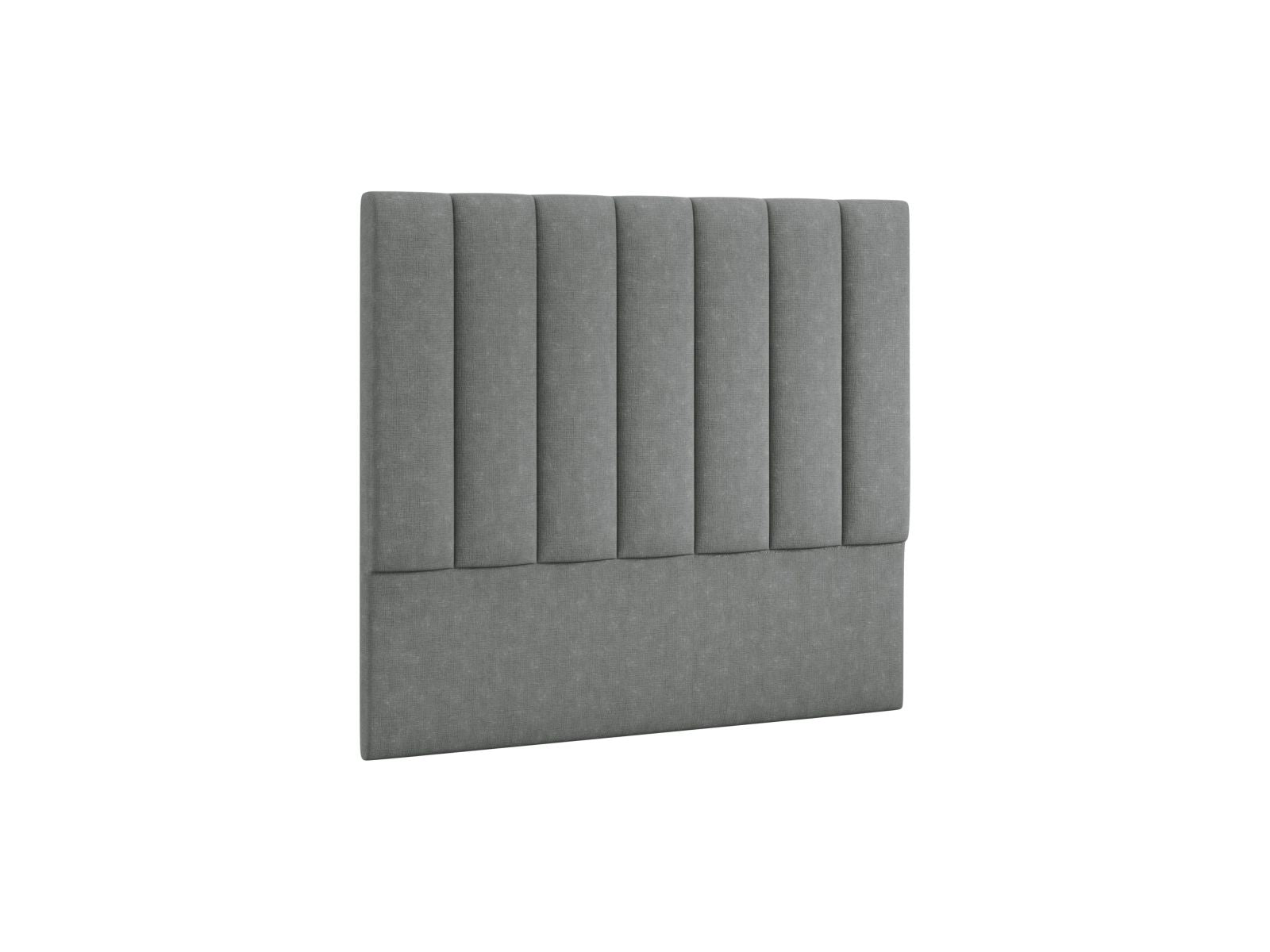 Elegantes Kopfteil Marl in 140 cm Breite, stilvolles Design in Grey-Liberty, ideal für moderne Schlafzimmer, von Micadoni.