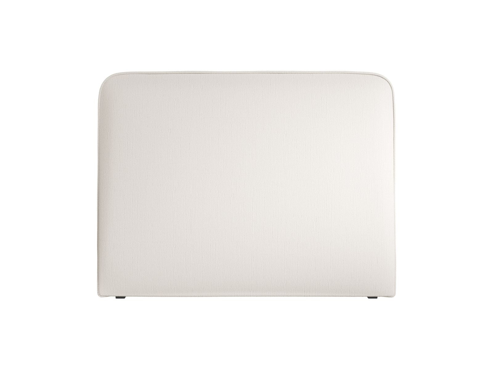 Elegantes Kopfteil Jamie in 140 cm Breite, modernes White-Babel Design, ideal für stilvolle Schlafzimmergestaltung von Micadoni.