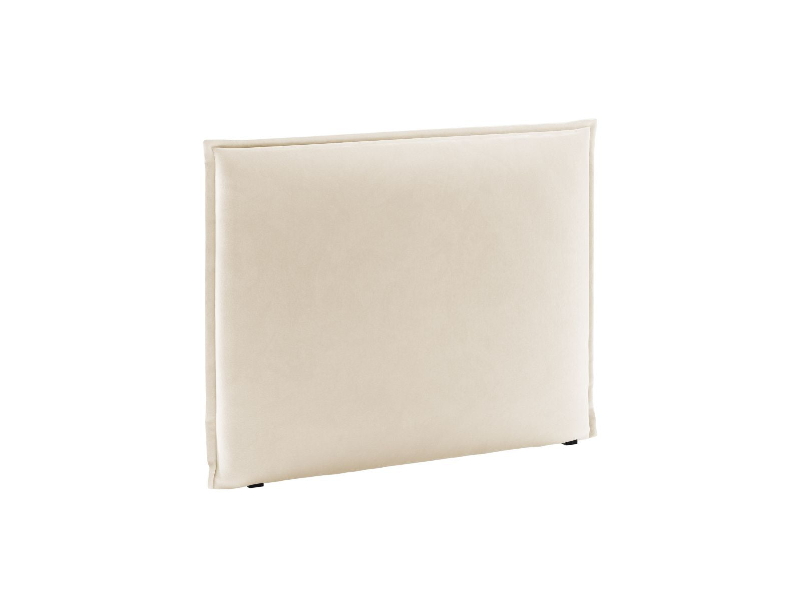 Stilvolles Kopfteil Monica in zartem Beige, perfekt für moderne Schlafzimmer. Hochwertige Materialien und elegantes Design von Micadoni.