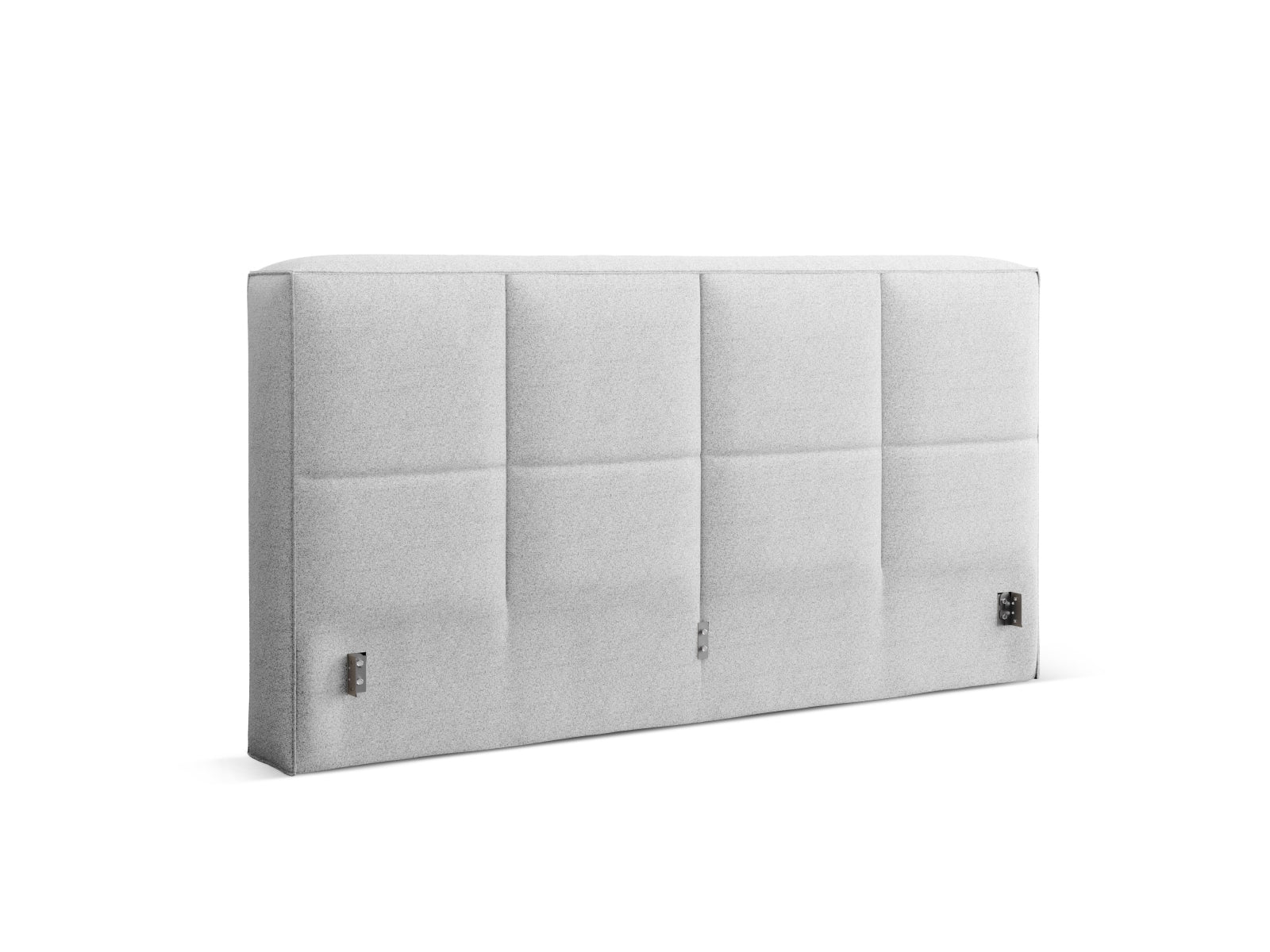Modernes Kopfteil Darren in edlem Grau, perfekt für ein stilvolles Schlafzimmer. Hochwertige Materialien und elegantes Design von Micadoni.