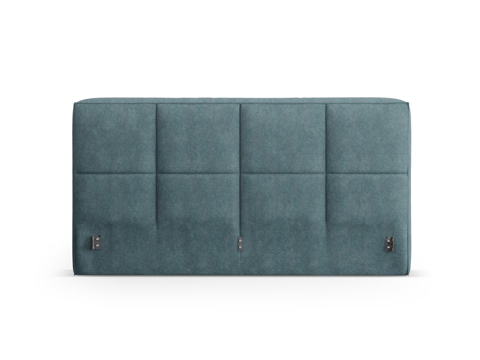 Stilvolles Kopfteil Darren in grün-blauem Melange, perfekt für moderne Schlafzimmer. Hochwertige Materialien und elegantes Design von Micadoni.