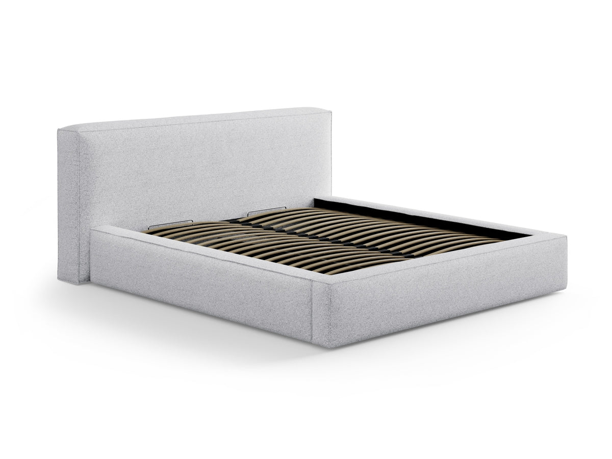 Olivia Headboard in Light Grey Melange-Puente präsentiert im Onlineshop von KAQTU Design AG. Kopfteile ist von Micadoni