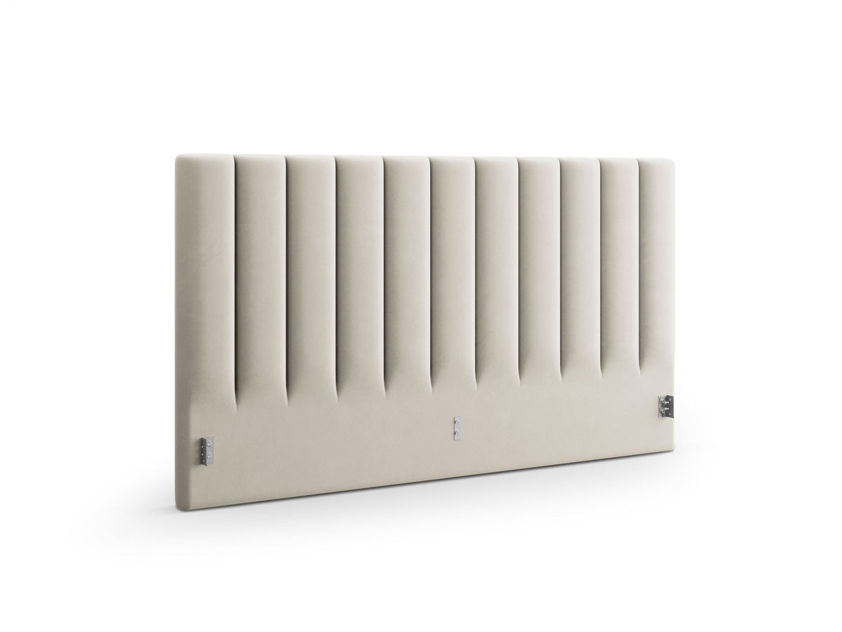 Kopfteil Allison 170cm in Dark Beige-Bluvel präsentiert im Onlineshop von KAQTU Design AG. Kopfteile ist von Micadoni