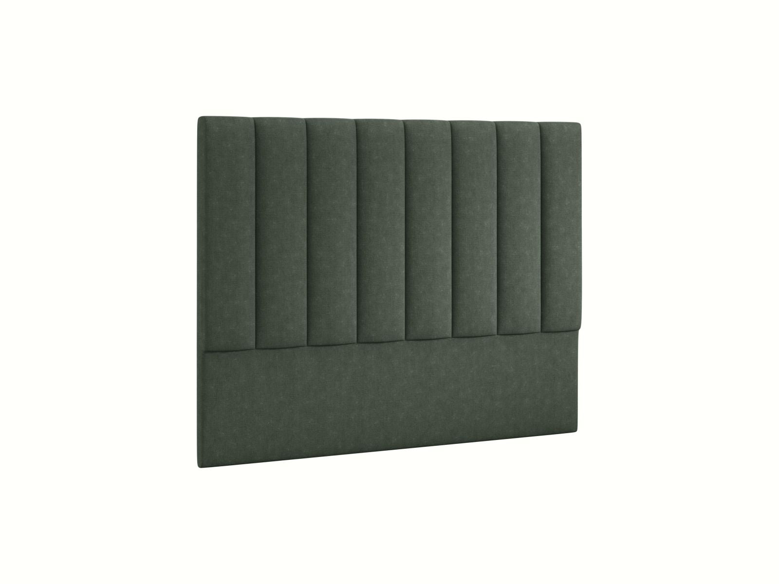 Stilvolles Kopfteil Marl in sanftem Moosgrün, 160 cm breit, perfekt für eine zeitgemäße Schlafzimmergestaltung und gemütliche Atmosphäre.