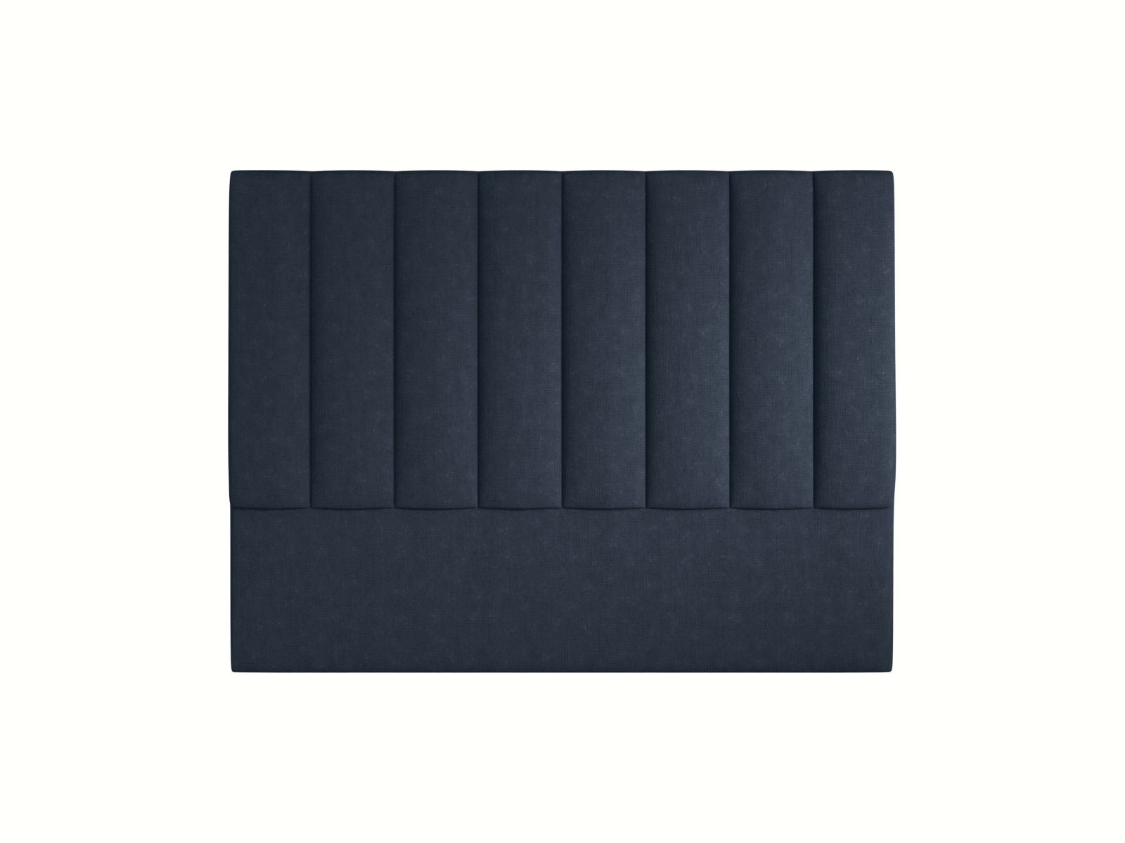 Elegantes Kopfteil Marl in edlem Navy Blue, 160 cm breit, ideal für ein modernes Schlafzimmer und stilvolle Einrichtungselemente.