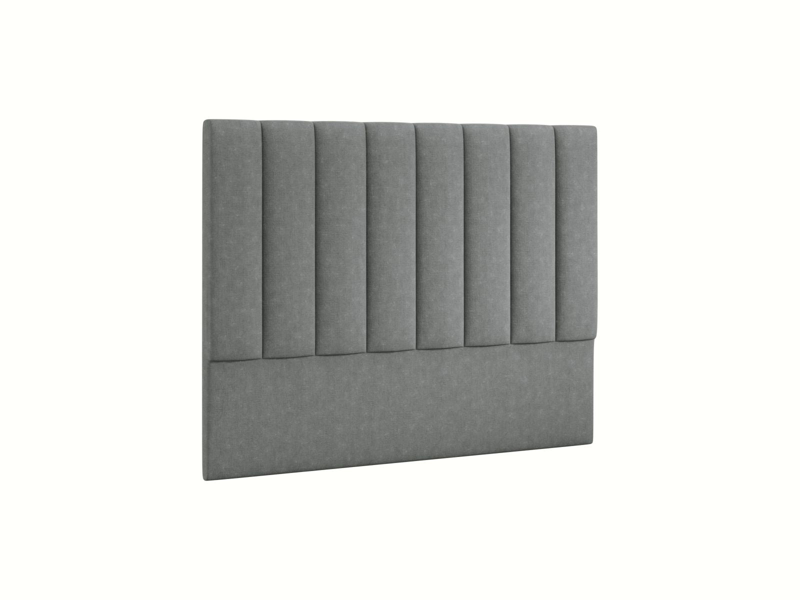 Stilvolles Kopfteil Marl in 160 cm Breite, in edlem Grau, perfekt für ein modernes Schlafzimmer-Design von Micadoni.