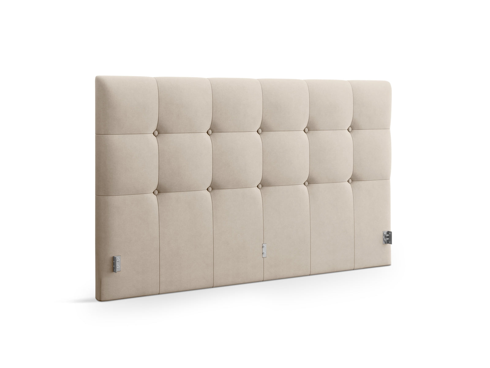 Stilvolles Kopfteil Phaedra in warmem Cappuccino, perfekt für moderne Schlafzimmer. Hochwertige Materialien und elegantes Design vereinen sich hier.