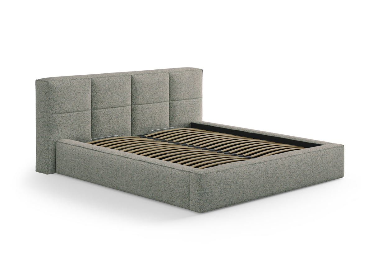 Darren Headboard in Moss Green Melange-Puente präsentiert im Onlineshop von KAQTU Design AG. Kopfteile ist von Micadoni