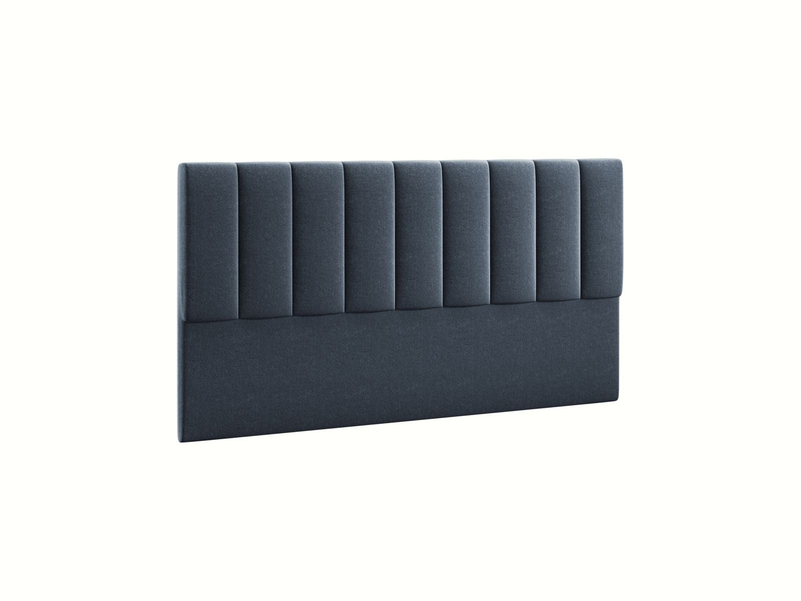 Elegantes Kopfteil Marl in Navy Blue, 180 cm breit, ideal für stilvolle Schlafzimmergestaltung. Hochwertige Verarbeitung von Micadoni.