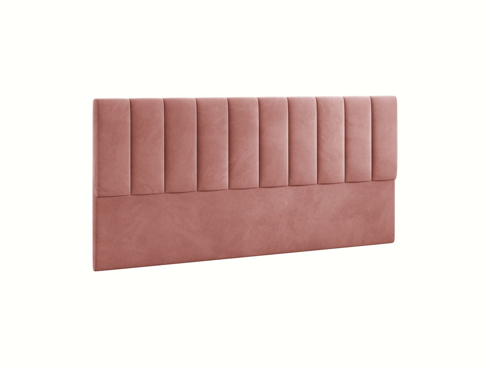 Elegantes Kopfteil Marl in Pink-Magic Velvet, 200 cm breit, ideal für stilvolle Schlafzimmergestaltung von Micadoni.