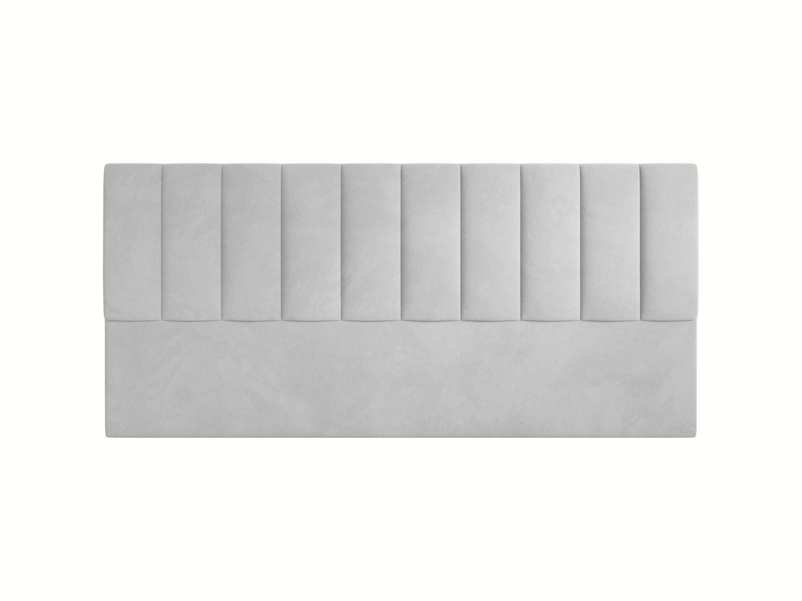 Kopfteil Marl 200cm in Light Grey-Magic Velvet präsentiert im Onlineshop von KAQTU Design AG. Kopfteile ist von Micadoni