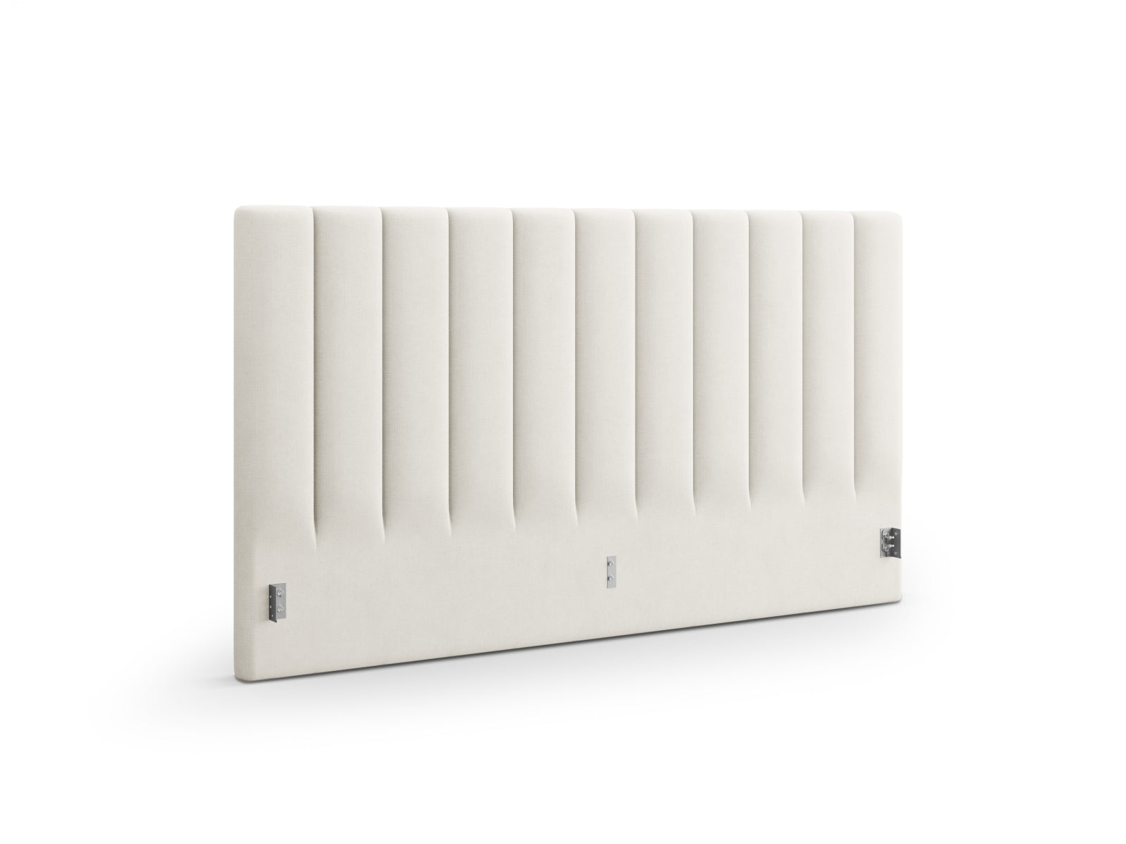 Elegantes Kopfteil Allison in sanftem Light Beige, 210 cm breit, ideal für stilvolle Schlafzimmergestaltung.