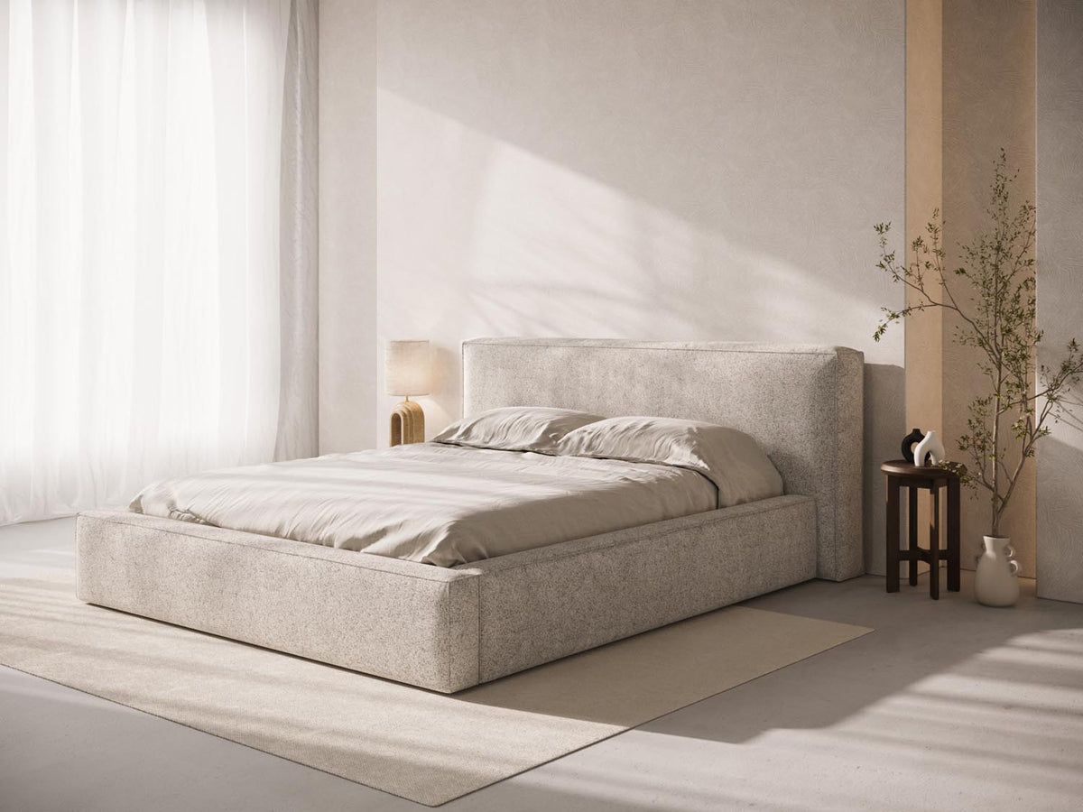Olivia Headboard in Beige Melange-Puente präsentiert im Onlineshop von KAQTU Design AG. Kopfteile ist von Micadoni