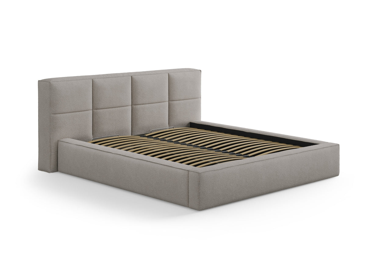 Darren Boucle Headboard in Dark Beige-LEGEND präsentiert im Onlineshop von KAQTU Design AG. Kopfteile ist von Micadoni
