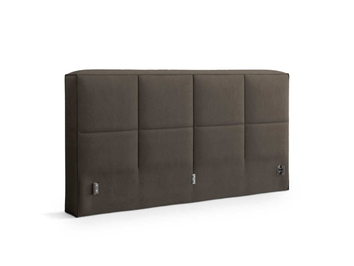 Darren Boucle Headboard in Grey Brown-LEGEND präsentiert im Onlineshop von KAQTU Design AG. Kopfteile ist von Micadoni