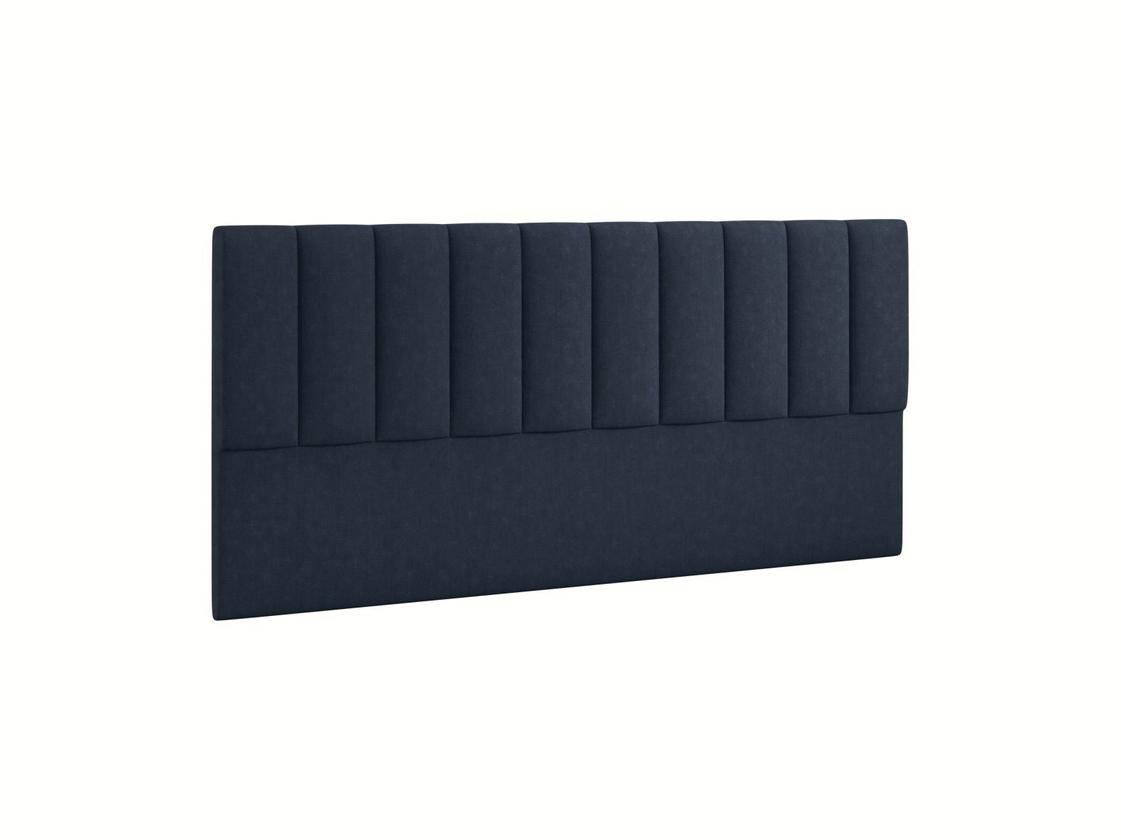 Elegantes Kopfteil Marl in tiefem Navy Blue, 200 cm breit, ideal für stilvolle Schlafzimmergestaltung von Micadoni.