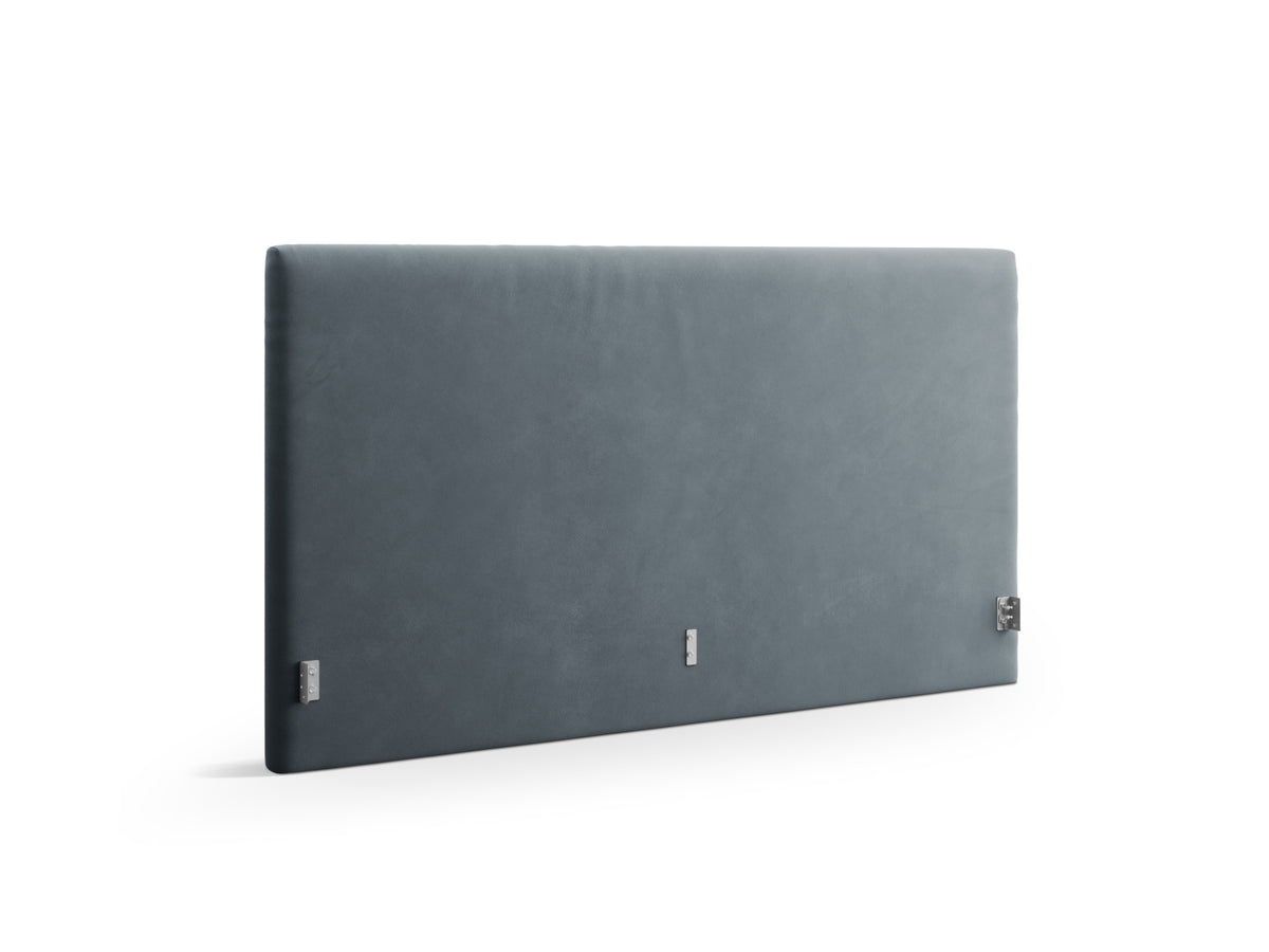 Remo Velour Headboard in Light Blue-Bluvel präsentiert im Onlineshop von KAQTU Design AG. Kopfteile ist von Micadoni
