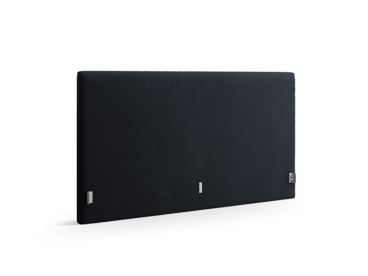 Remo Velour Headboard in Dark Blue-Bluvel präsentiert im Onlineshop von KAQTU Design AG. Kopfteile ist von Micadoni