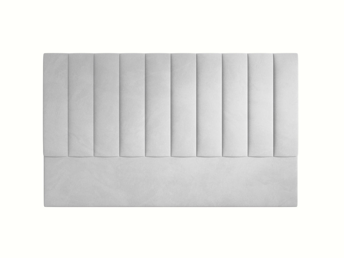 Kopfteil Marl 200cm in Light Grey-Magic Velvet präsentiert im Onlineshop von KAQTU Design AG. Kopfteile ist von Micadoni