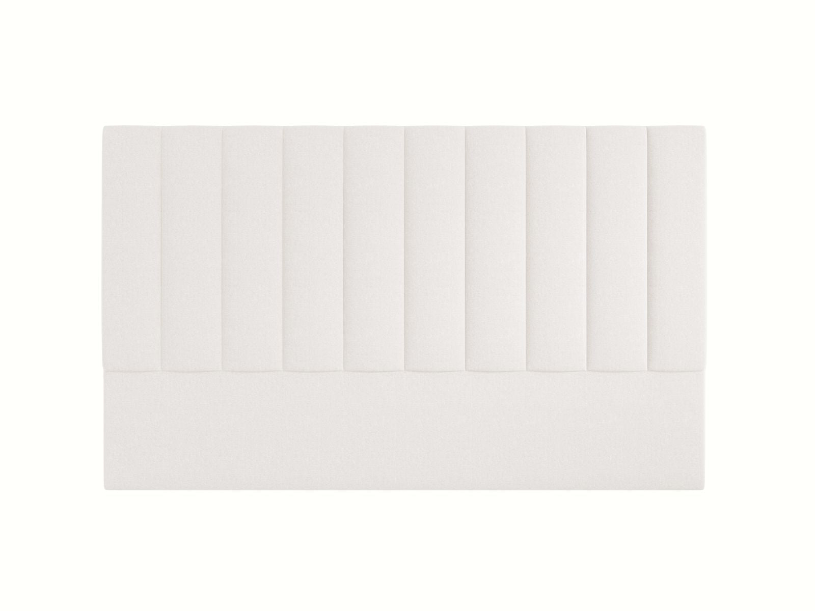 Elegantes Kopfteil Marl in sanftem Beige, 200 cm breit, ideal für ein modernes Schlafzimmerdesign von Micadoni.