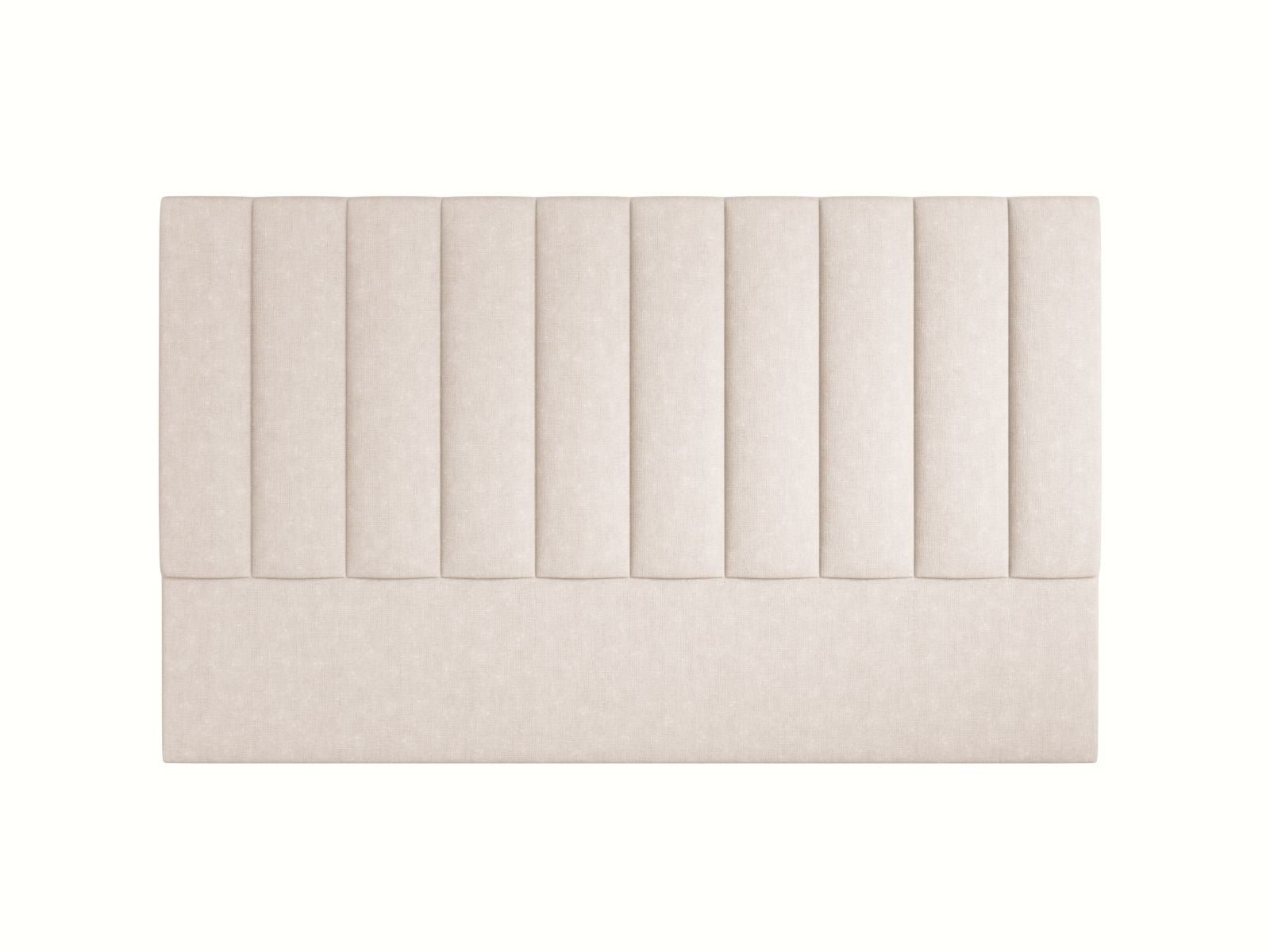 Elegantes Kopfteil Marl in sanftem Beige, 200 cm breit, ideal für zeitgemäße Schlafzimmergestaltung. Hochwertige Verarbeitung von Micadoni.