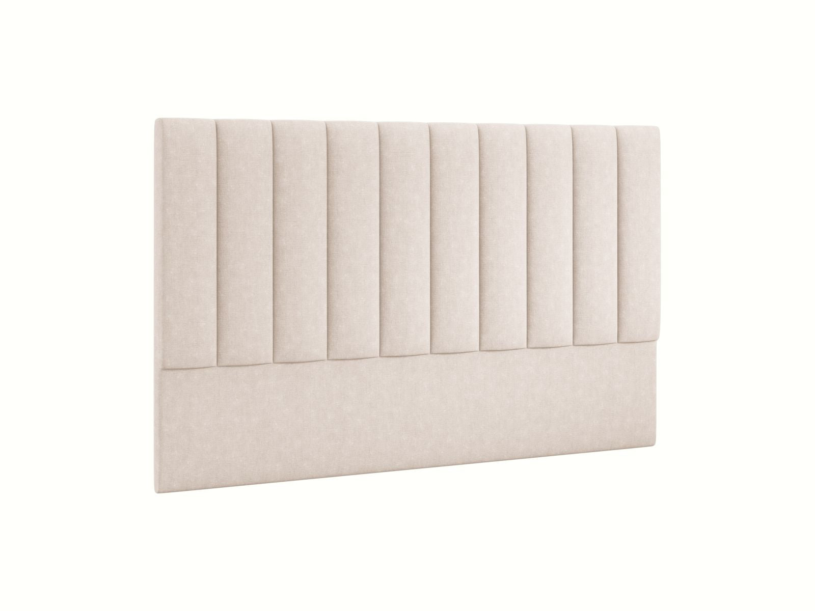 Stilvolles Kopfteil Marl in zartem Beige, 200 cm breit, perfekt für moderne Schlafzimmer. Hochwertige Materialien von Micadoni.
